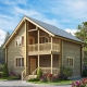  Тънкостите на дизайна на двуетажни къщи от дървен материал
