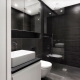  Toalett i svart: fordeler og ideer om design