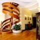  Sarmal merdivenler: tasarımlar, montaj ve kurulum özellikleri