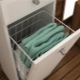  Pagpili ng built-in na laundry basket