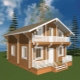  आकार 6256 में लकड़ी से घर: भवनों के चित्र और योजनाएं