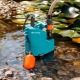  Drainage pump with integrated float switch: device, connection and adjustment