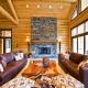  통나무 집 마무리 : 외장 및 통나무 집 인테리어 디자인