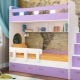  पक्षों के साथ बंक बेड: बच्चों के लिए विभिन्न प्रकार के आकार और डिज़ाइन