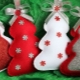  How to make toys on the Christmas tree with felt?