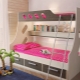  Choosing a children's bunk bed for a girl