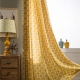  Yellow curtains: create a positive mood