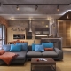  Disenyo ng kitchen-living room na 20 square meters. m