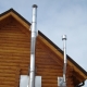  Features and ventilation device in a wooden house