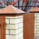  Udvælgelse og installation af hætter på murstenstolper