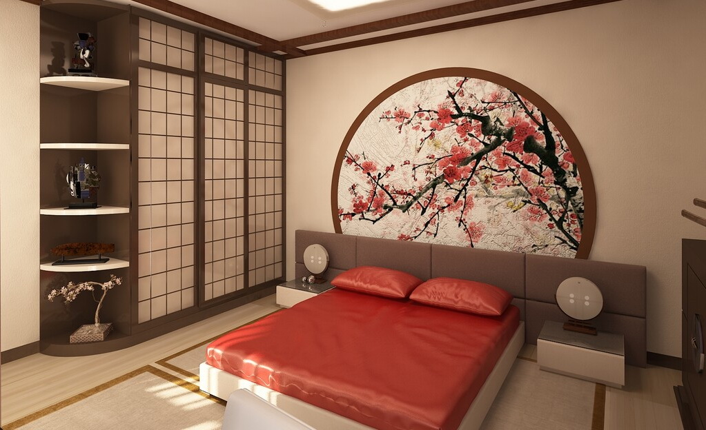 Chambre à la japonaise (58 photos): design d'intérieur asiatique, idées