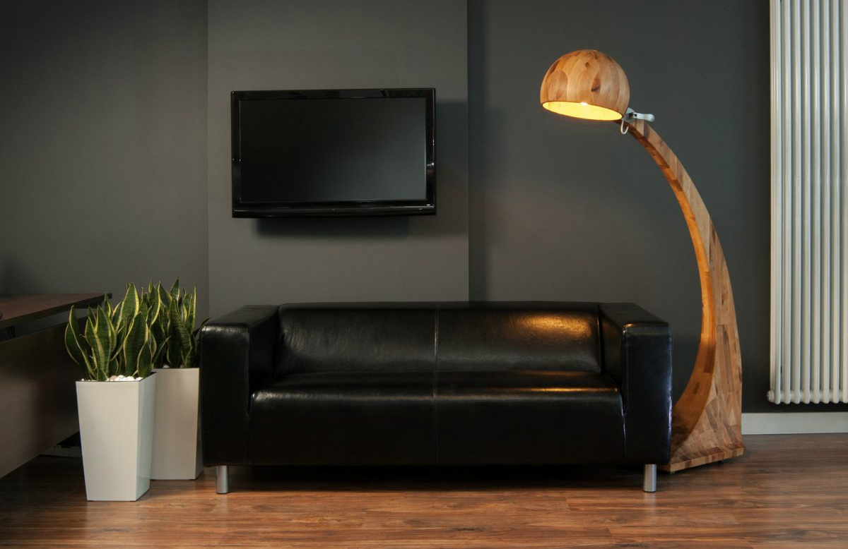 Brown Floor Lamps For Living Room