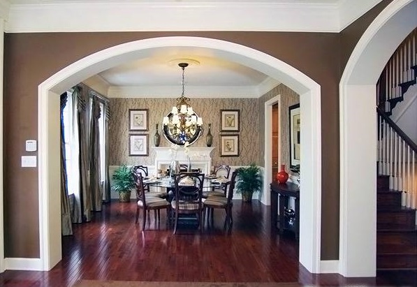 Arcos de placas de yeso en diseño de interiores (50 fotos): hermosas  opciones de yeso interior para el vestíbulo y la sala de estar, la cocina y  el pasillo