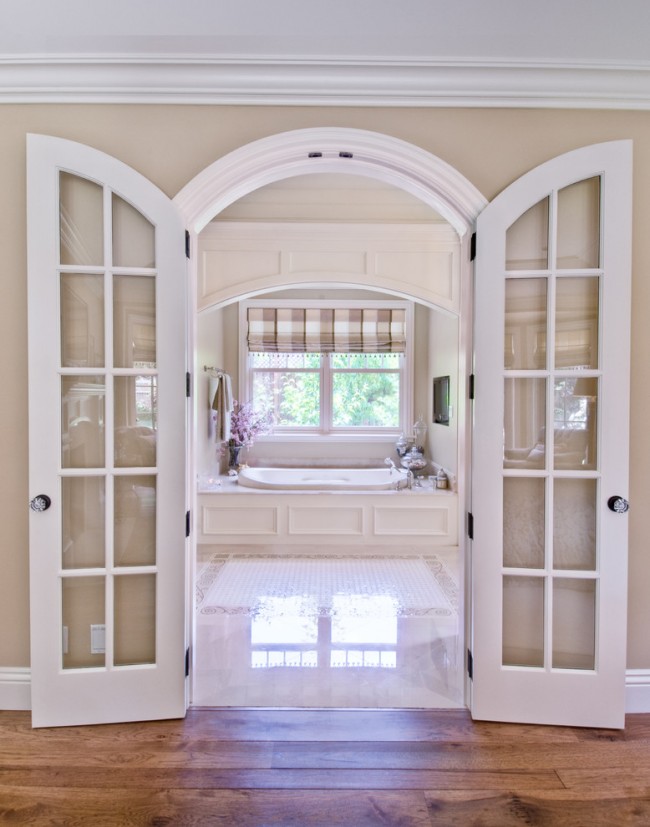 Interior Arched Doors 40 Photos, Rounded French Doors