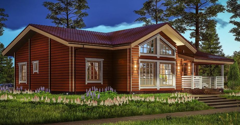 منازل من الأخشاب المزدوجة 53 صورة مشاريع البناء الدافئ البناء وفقا للتقنية الفنلندية استعراض أصحابها