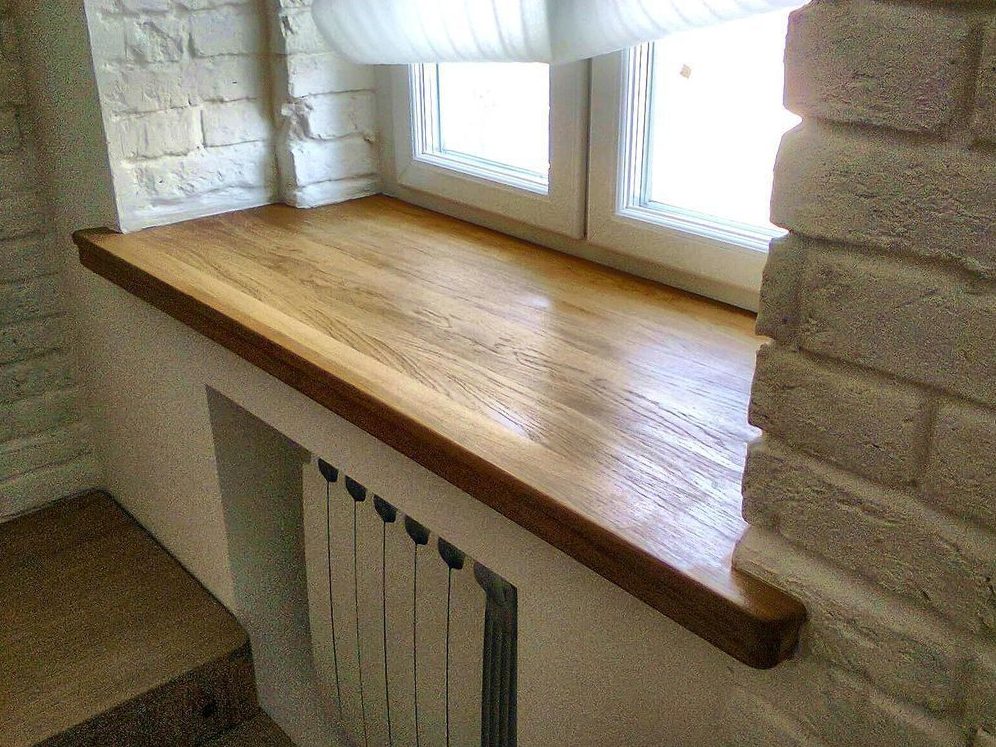 Wooden Window Sills 44 Photos Options For Wood In The