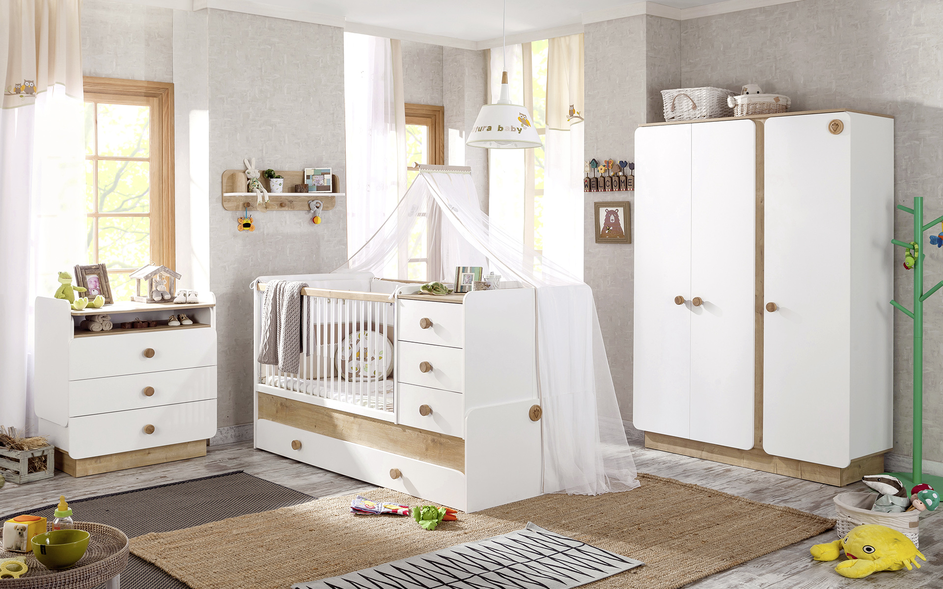 Cots With A Chest Of Drawers For Newborns N Photo Models Of