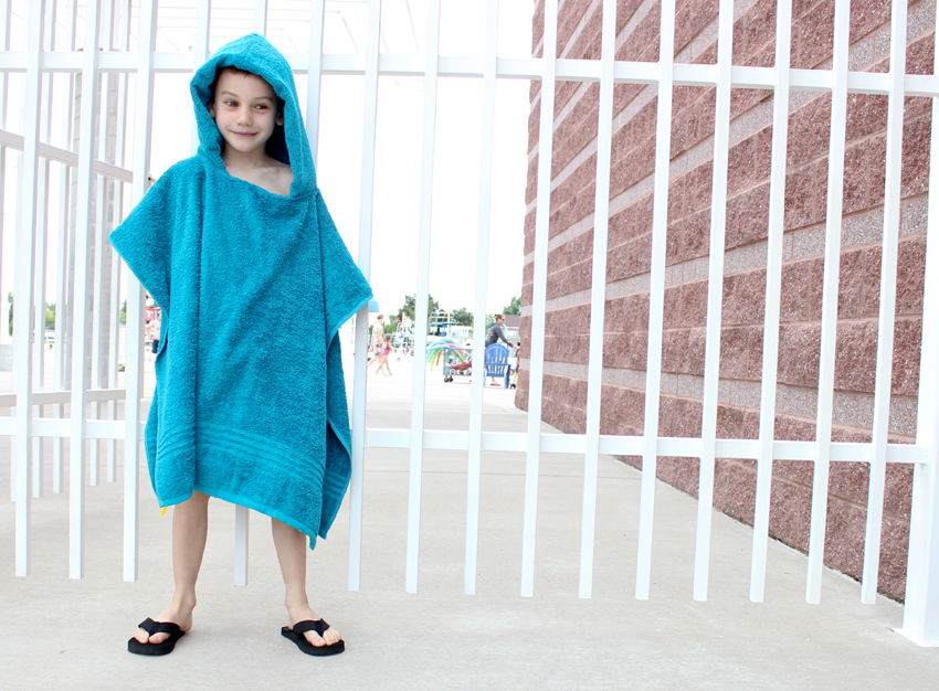 Serviette Poncho Bluey Pour Enfants - 115x50 Cm, Capuche, Unisexe, Idéale Piscine Et Plage