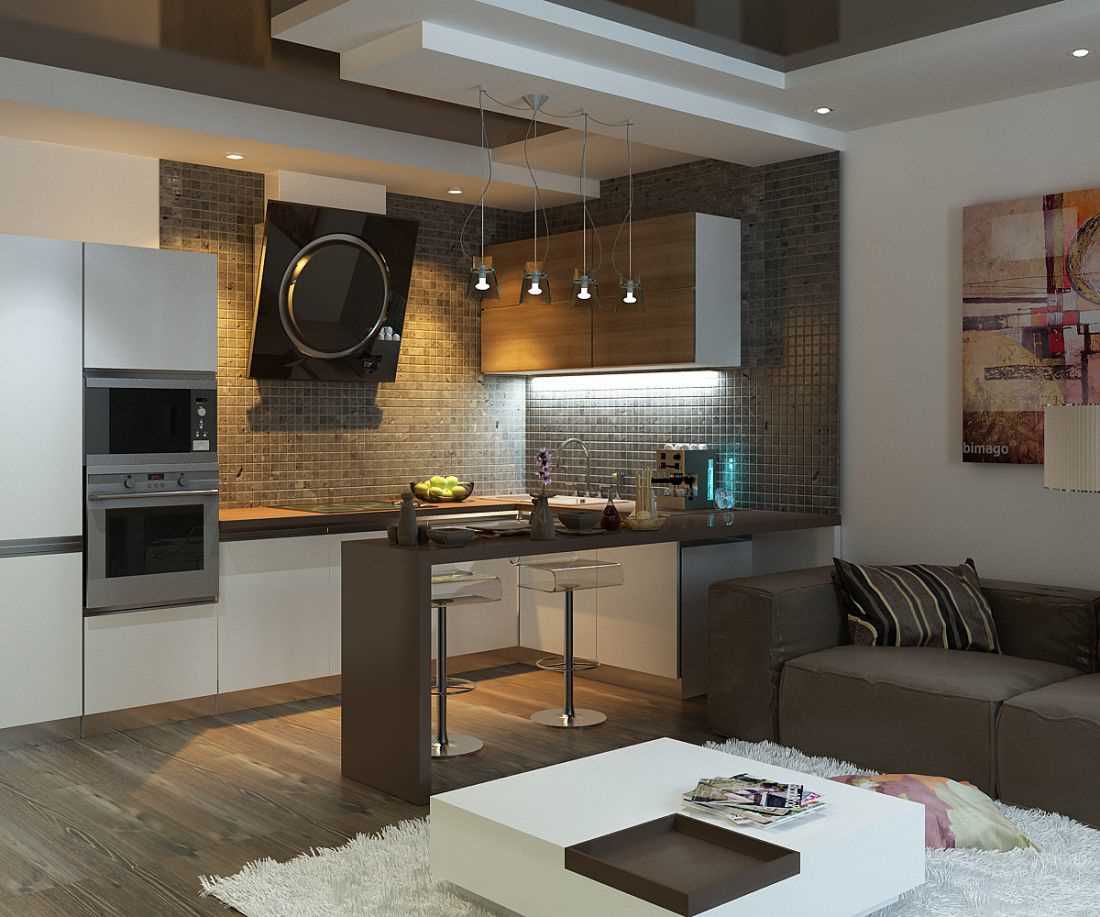 Kitchen Living Room Size Of 19 Square, Living Room And Kitchen Design