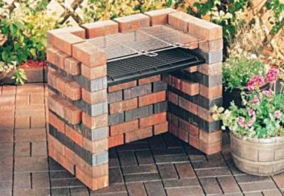  Simple brazier na gawa sa brick