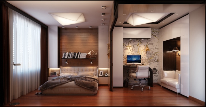 16 square meters living room