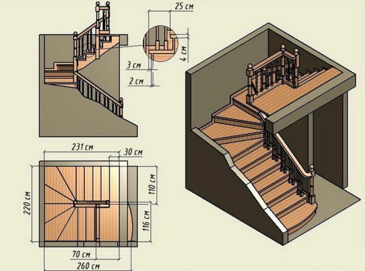 حساب الدرج كيفية حساب ارتفاع الهيكل في الطابق الثاني في منزل خاص الصيغة لحساب الخطوات و Shitov